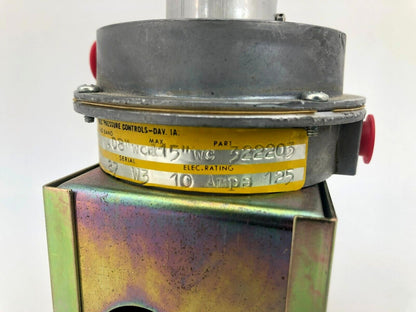 Bec Pressure Controls R72-B1-GFJ-87 Pressure Switch New Surplus No Box